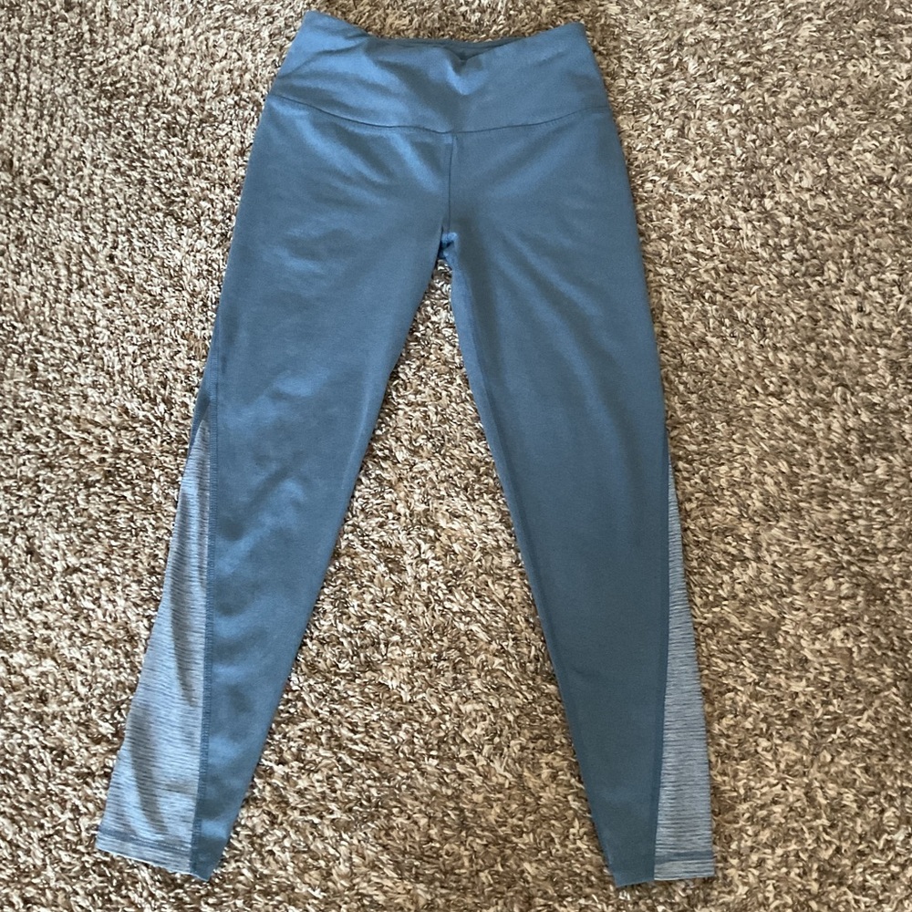 DSG Women's High Rise Light Blue 7/8 Running Legging- Size S